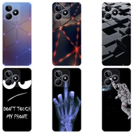 Realme C53 Phone Case Soft TPU Realme C53 Casing Silicone Back Cartoon Phone Cover