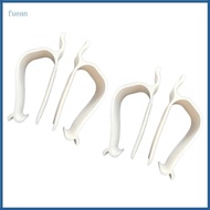 FUEAN 4PCS Toilet Seat Stabilizers Seat Support Clips for Bathroom Toilet Repair Need