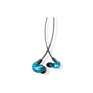 SHURE Sure earphones AONIC 215 wired with microphone SE215DYBL+UNI-A Translucent Blue high sound insulation game gaming special edition in-ear wireless convertible (sold separately) MMCX recable pro low-frequency reinforcement delivery music audio listeni