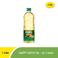 Happy Soya Minyak Kedelai Botol 1 Liter