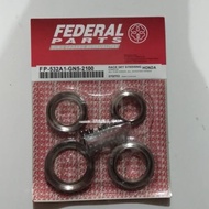 Steering Cones Steering Wheel Race Steering Set Federal Grand Supra Kharisma Revo Beat Vario FP 532A