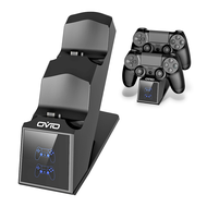 OIVO PS4 Controller Charger Dual LED Charging Stand HolderUSB Charger Dock Station Cradle for Playst