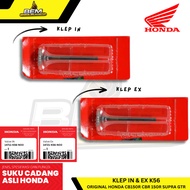 14711-K56-N00 - 14721-K56-N00 IN & EX Valve CB 150R CBR 150R Supra GTR Original HONDA