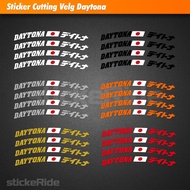 Daytona Rim Cutting Sticker