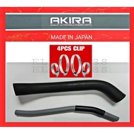 PROTON WIRA 1.3 / 1.5 PETROL FUEL TANK HOSE 1SET=2PCS 1BIG AND 1SMALL AKIRA MADE IN JAPAN RUBBER HOS