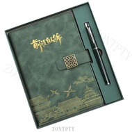 [National Trendy Style] A5 Notebook Gift Box Set Company Annual Meeting Business Office Meeting Note