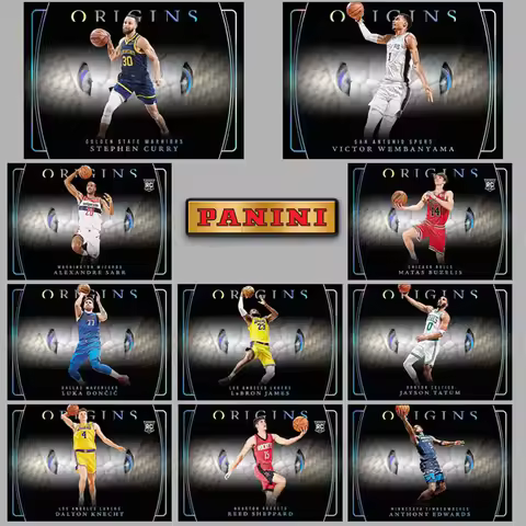 Panini 2025 Nba White Snake Eyes Wembanyama Doncic Curry James Diy Homemade Basketball Star Trading 