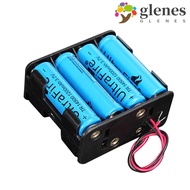 GLENES Battery Holder Box Both Sides Outdoor Tool Rechargeable Battery Box 12 Volt 12V 8 AA Batterie