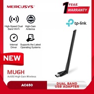 MERCUSYS AC650 [MU6H] HIGH GAIN WIRELESS DUAL BAND USB ADAPTER WIFI ADAPTER