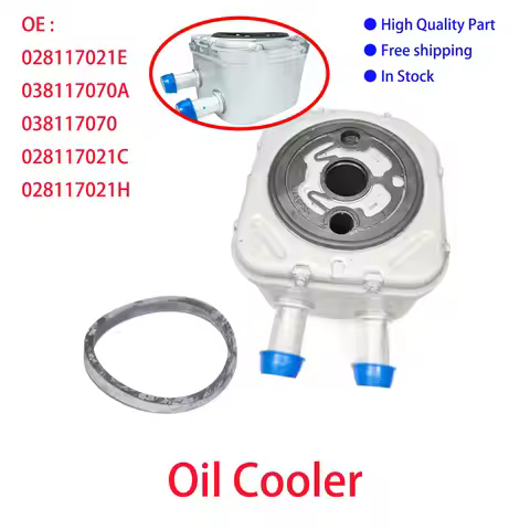 Cooling Engine Oil Cooler 028117021E 038117070A 038117070 028117021C 028117021H For Audi A3 A4 A6 A8