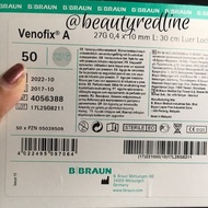 SCALP VEIN SET ( BUTTERFLY WITH NEEDLE) B.BRAUN 27G (50PCS/BOX)