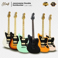 JCraft JZ J-Master / Jazzmaster Electric Guitar with Maple Fretboard and Open HH Pickup