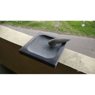 30Cm Granite Stone Mortar + Super Fine River Stone Mortar