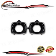 กรอบขาไฟหน้า ชุด 2 ชิ้น เหล็ก ซ้าย+ขวา Toyota Hilux MK3 LN85 RN50 Mighty-X LN RN YN ขนาด 20x7x15 จำน