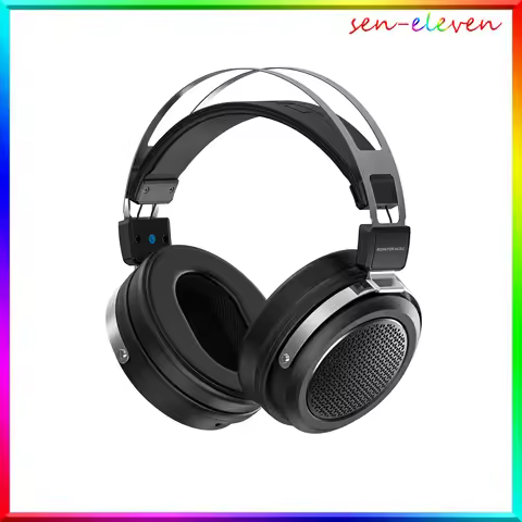 FiiO JT1 3.5mm Studio Headphones for Recording Gaming with Microphone, 50mm Diaphragms driver,HiFi S