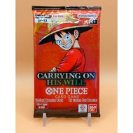 One Piece Card Game OP13 Carrying On His Will Booster Pack English Ver.
