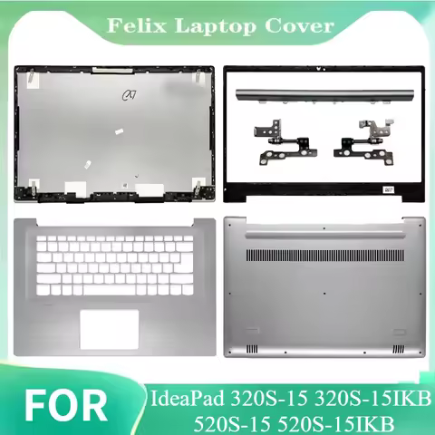 Replace Cover For IdeaPad 320S-15 320S-15IKB 520S-15 520S-15IKB Laptop Palmrest Bottom Case LCD Back