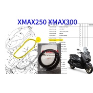 YAMAHA XMAX XMAX250 XMAX300 SEAL SEAT BOX LUGGAGE RUBBER SEAT (B74-F475M-00)