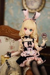 ชุดเสื้อผ้าตุ๊กตา Meow House Doll Coat Maid Dress Series BJD Doll Clothing 4 ชิ้น ดีไซน์น่ารักและหรู