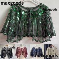 MAXGOODS1 Flapper Shawl Fashion 1920s Women Party Shawl