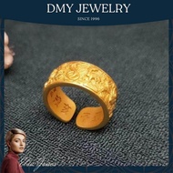 DMY Jewelry  Cincin Lelaki Islam/Cincin Emas Bangkok Cop 916/Domineering Engraving Ring For Men/Cinc