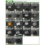 26x26x10 Side Ear 37mm Aluminum Alloy Radiator North South Bridge Router Chip Radiator Thermal Condu