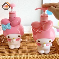 CheeseArrow Ins Style Girly Heart My Melody Lotion Bottle Standing Bottle Shower Gel Shampoo Bottle 