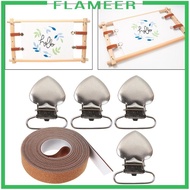 [Flameer] Cross Stitch Side Tensioners Clips Universal Adjustable Cross Stitch Embroidery frame Household DIY Sewing Gadgets