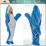 Adult Size Shark Onesie Costume Sleeping Bag