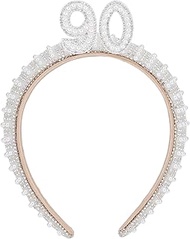 90th Birthday Decorations for Women, Happy 90th Birthday Decorations 90th Birthday Headband 90th Bir