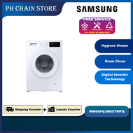 (NEW MODEL) SAMSUNG WW80FG3M05TWFQ 8KG DIGITAL INVERTER FRONT LOAD WASHER WITH HYGIENE STEAM