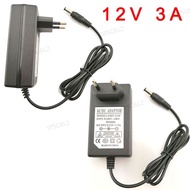 5.5x2.5mm Switch Power Supply EU US Adaptor Converter AC 100V-240V to DC 12V 3A 3000ma Power Adapter