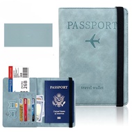 【Pluck】ปกพาสปอร์ต กระเป๋าใส่พาสปอร์ต กระเป๋าใส่เอกสารการเดินทาง RFID PASS พร้อมแผ่นป้องกันการสแกน Passport Cover