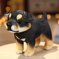 {Toy paradise}ของเล่นตุ๊กตาสุนัขน่ารักจำลอง18ซม. สุนัขฮัสกี้น่ารัก Akita Rottweiler ตุ๊กตานุ่มตุ๊กตา