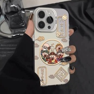 新年手机壳财神八方来财适用苹果苹果15PRO手机壳15Plus|11pro|16Plus彩银现货spot inventory10.1.6