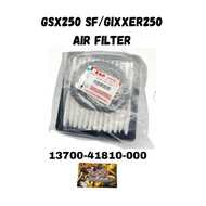 AIR FILTER GIXXER SF250/250 SUZUKI 13780-41K00-000 | ORIGINAL