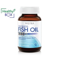 VISTRA Odorless Fish Oil 1000mg 45 แคปซูล. วิสทร้า โอเดอร์เลส ฟิชออยด์