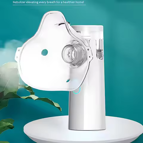 Nebulizador Silent Nebulizer Steaming Devices Portable Rechargeable Mini Mesh Atomizer Inhaler Nebul