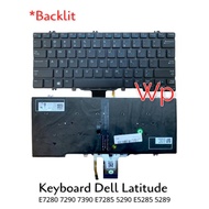 Latitude E7280 7290 7390 E7285 5290 E5285 Backlit Laptop Keyboard
