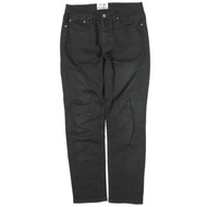 Acne Studios TOWN STAY CASH Slim Tapered Denim Pants, Size 29, Black, Button Fly, Pre-owned, Acne St