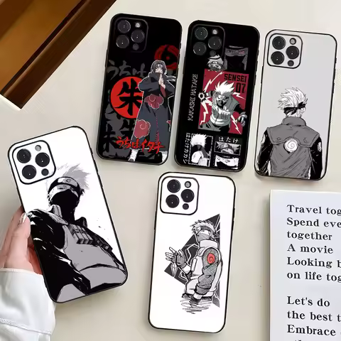 1PC Anime K-Kakashi Phone Case Silicone Soft For iPhone 16 15 14 13 12 11 X XR Plus Pro Max Plus