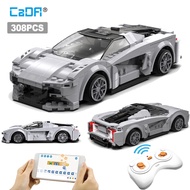 Cada RC APP Remote Control Lotus Sports Car Building Blocks City RC Vehicle Racing Car Bricks Gifts 