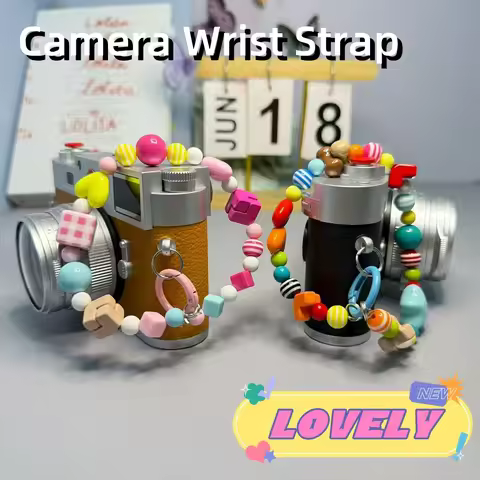 Camera Wrist Strap Hanging Rope Lovely Girls for Ricoh GR4 GR3 GR3x Sony ZV1 Canon G7X Leica Fuji SL