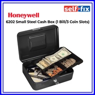 Honeywell Small Steel Cash Box - 1 Bill/3 Coin Slots (6202)
