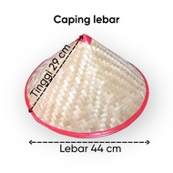 BAMBOO WOVEN RICE FIELD FARMERS' CAPING HAT