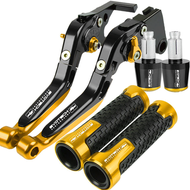 รถจักรยานยนต์สำหรับ Yamaha M-Slaz 150 TFX150 FZ150I MT-15ยืดได้คันโยกคลัตช์เบรกคานที่จับ