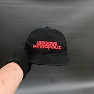 Snapback Hat Music Hat Idol Hat J-POP Unisex Men Women J SOUL BROTHERS - UNKNOWN METROPOLIS Black
