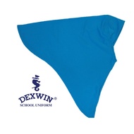 Tudung kafa penang biru muda sekolah agama 1128