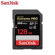 SanDisk 128G 專業攝影 相機記憶卡 Extreme PRO 速度300MB/s(SD-SDXDK-128G)