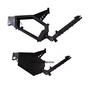 MTB Dirt Electric Bicycle Frame for Full Suspension Ebike Bomber Frame